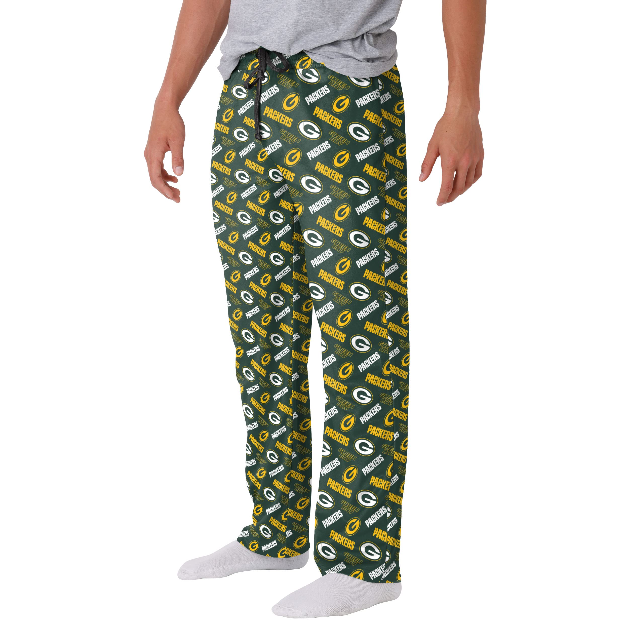 FOCO Men's NFL Team Logo Lounge Pants - Soft & Comfortable Sleepwear for Football Fans - Perfect for Lounging, Sleeping & Game Day Outfits