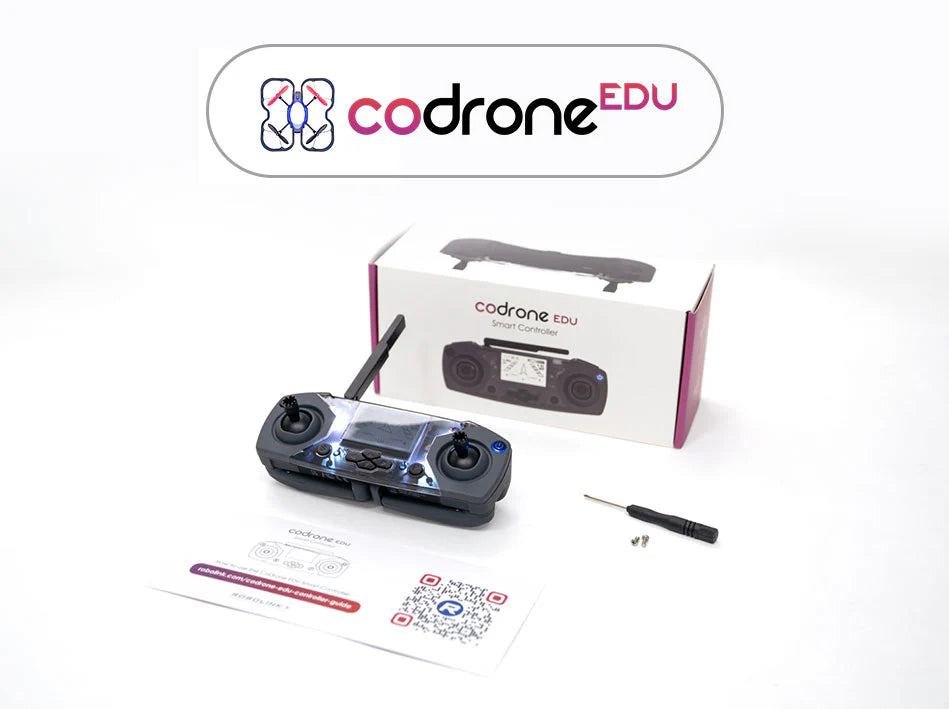 CoDrone EDU Smart Controller - Programmable Coding Drone for STEM Education | Learn Coding, Robotics & AI | Perfect for Classrooms, Homeschooling & STEM Camps