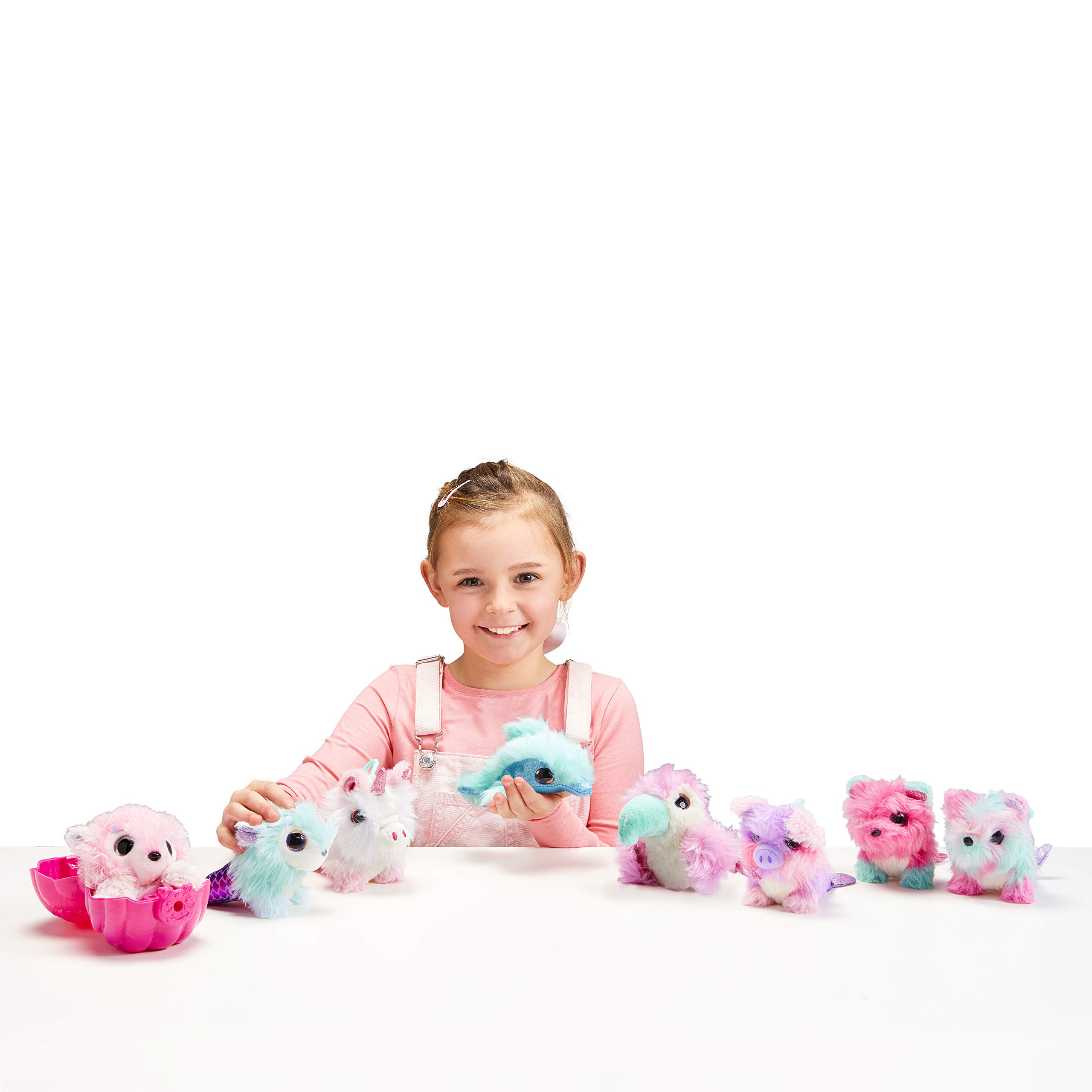 Little Live Scruff-a-Luvs Mermaid Babies - Interactive Stuffed Animal Toy for Kids with Realistic Pet Care Experience | Perfect for Pretend Play, Birthday Gifts & Emotional Development