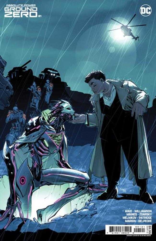 Absolute Power Ground Zero #1 (One Shot) Cover B Gleb Melnikov Card Stock Variant - Limited Edition Comic Book for Collectors & Superhero Fans - Perfect for Display, Gifts & Comic Conventions