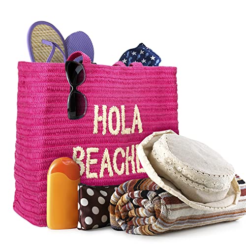 Hola Pink With White Embroidery