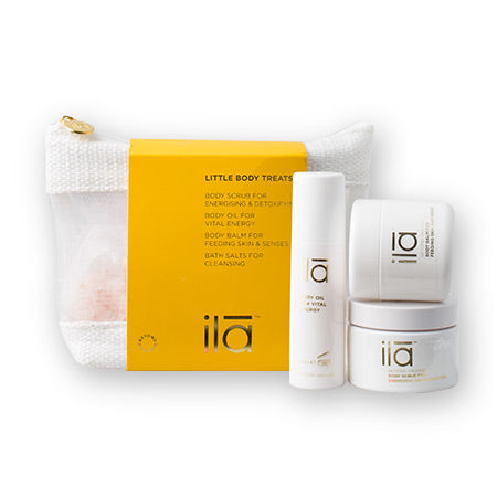 ila spa Little Body Treats Set 30ml - Organic Baby Skincare Gift Set for Newborns & Toddlers - Perfect for Baby Showers, Birthdays & Daily Moisturizing