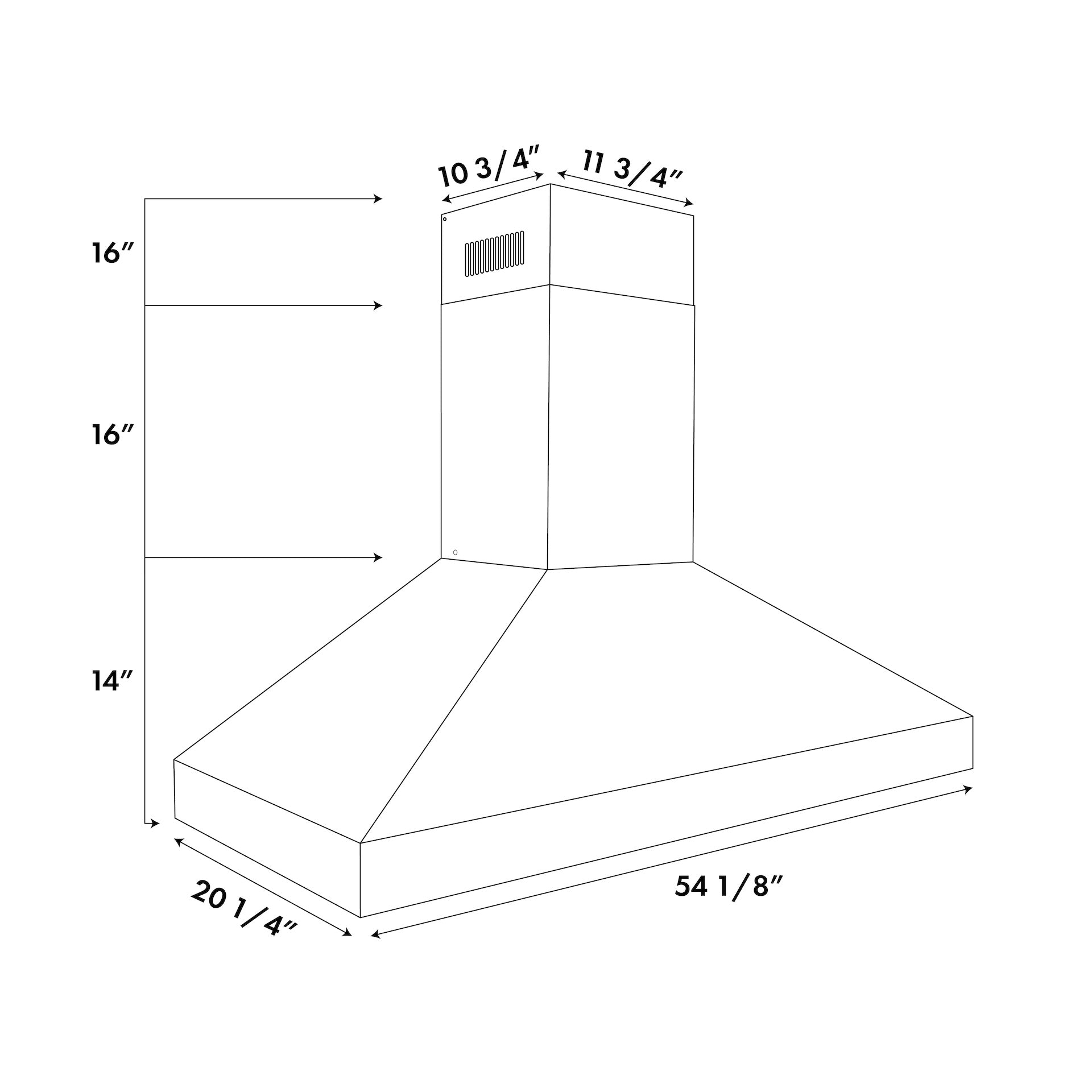 ZLINE 597 Professional Convertible Vent Wall Mount Range Hood - Stainless Steel, 30