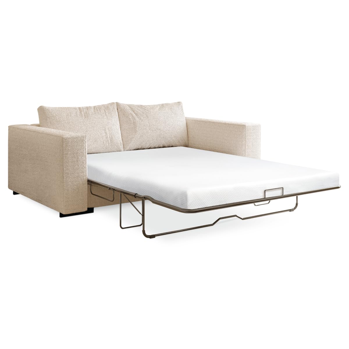 Milliard 4.5 Inch Memory Foam Replacement Mattress for Full Size Sleeper Sofa - Breathable, Waterproof & Washable Cover - Perfect for Guest Beds, Daybeds, and Couch Beds (Sofa Not Included)