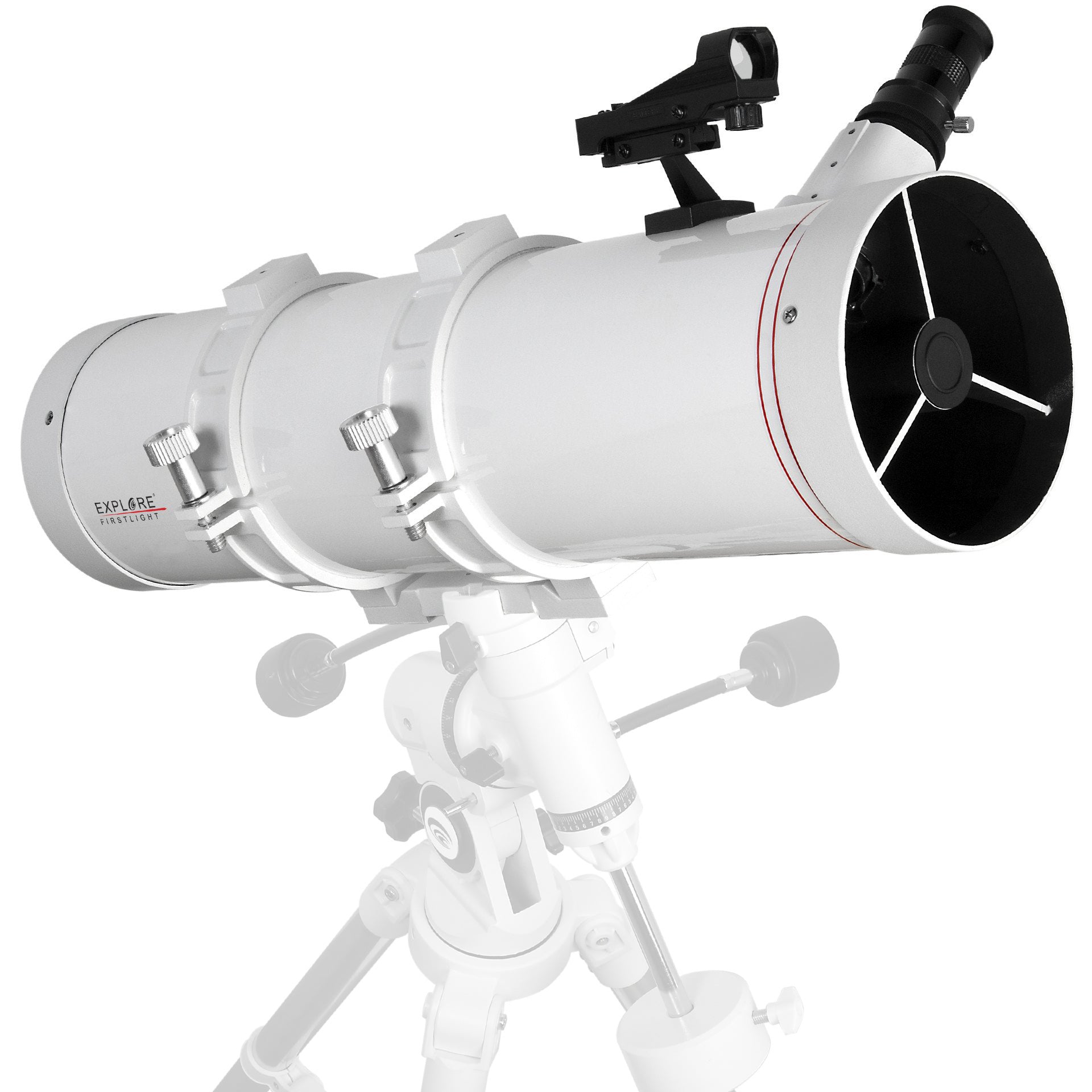 Explore FirstLight 130mm Newtonian Telescope with Premium Optical Accessories - FL N130600 OTA for Stargazing, Astrophotography & Backyard Astronomy
