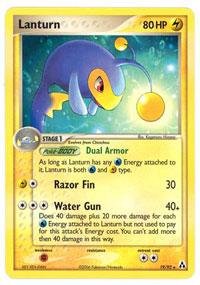 Pokemon Lanturn (19) EX Legend Maker Trading Card - Rare Collectible for Battles & Card Games - Perfect for Pokemon TCG Players & Collectors