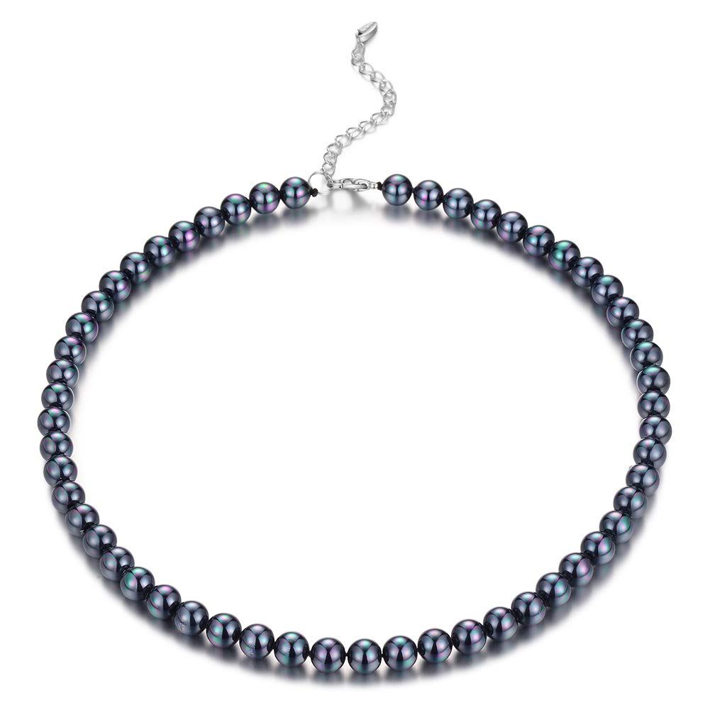 Elegant Beaded Pearl Choker Necklace for Women | Fashion Jewelry Birthday Gift | Perfect for Parties, Weddings & Special Occasions