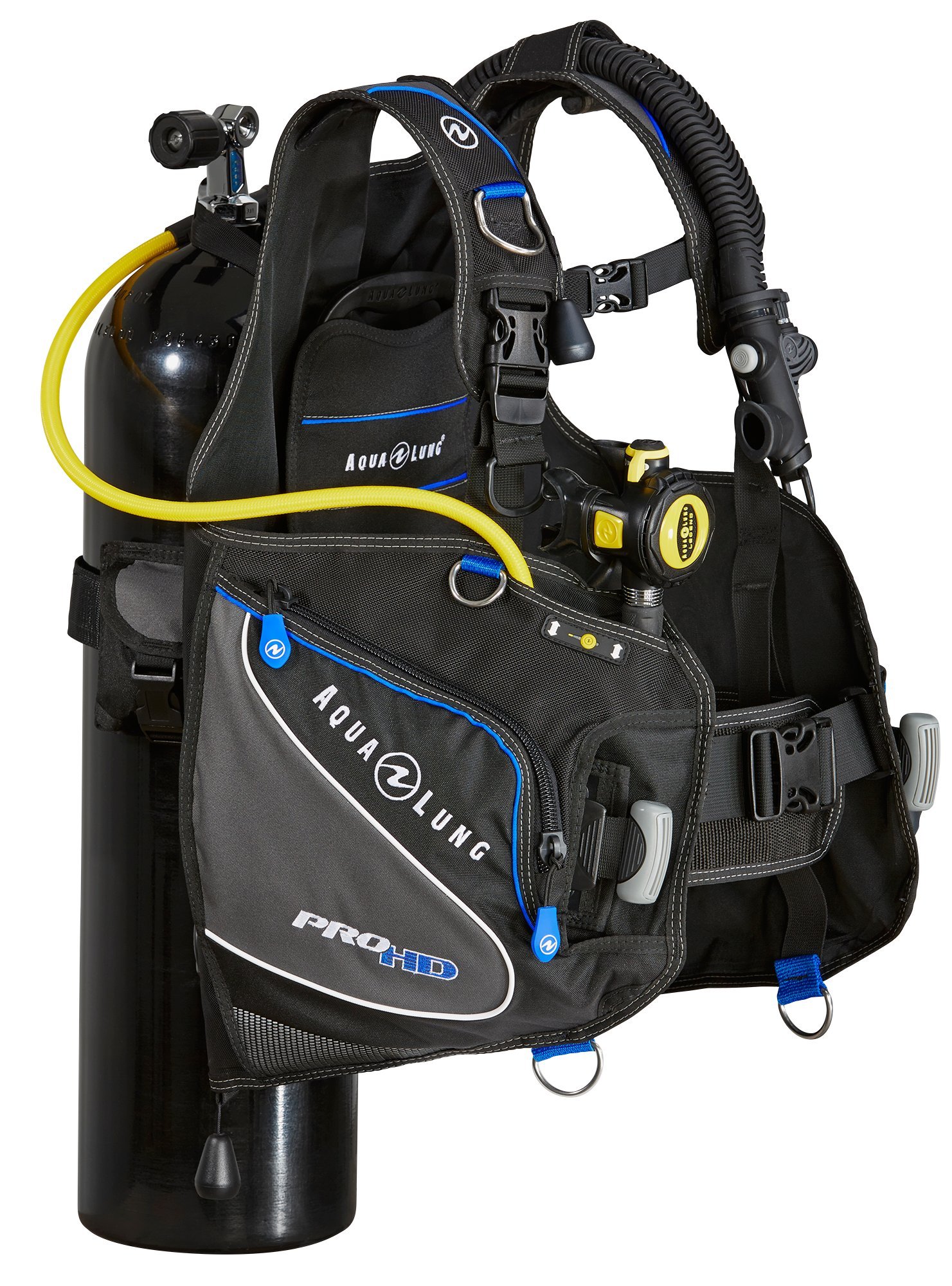 Aqua Lung Pro HD Weight Integrated BCD - Scuba Diving Vest with Quick Release System for Underwater Adventures | Perfect for Professional Divers & Ocean Exploration