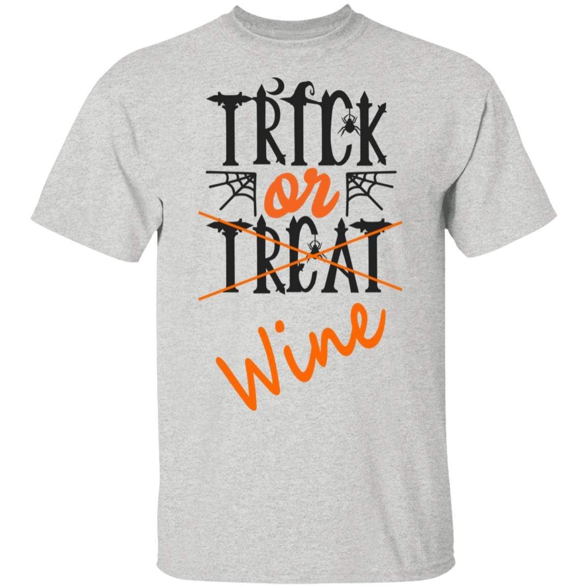 Trick Or Wine Halloween T-Shirt - Ultra Soft Cotton Tee for Women - Funny Wine Lover Gift - Perfect for Halloween Parties & Wine Tasting Events