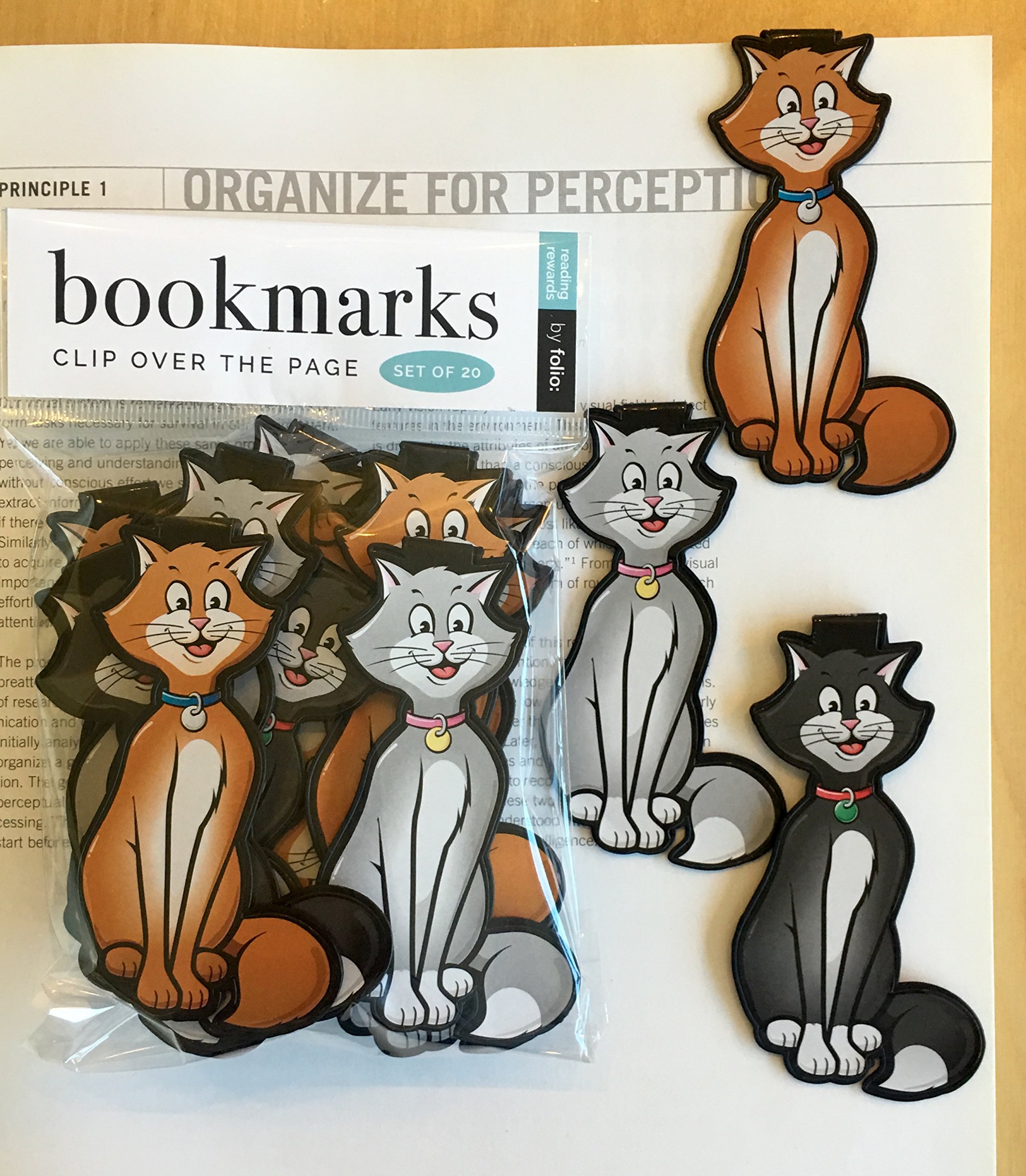 20 Pack Funny Dog Clip Bookmarks for Kids & Teens - Cute Animal Reading Incentives, Classroom Prizes, Birthday Party Favors - Perfect for Book Lovers, Students, and Reading Programs