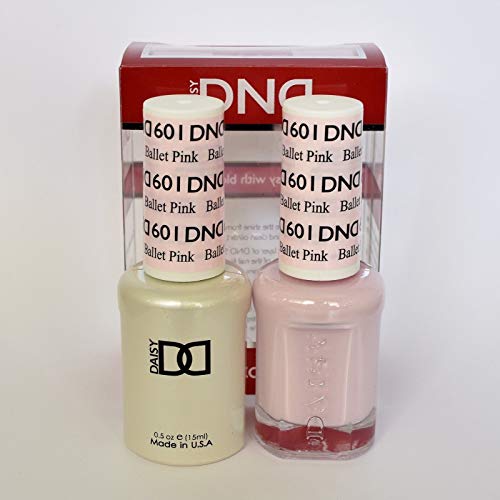 DND Gel Polish #601 Ballet Pink - Ballet Pink Nail Polish for Gel Manicures, Perfect for Salon & Home Use - Great for Weddings, Parties & Everyday Wear