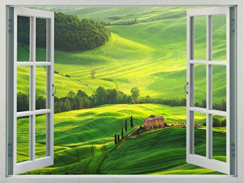 Tuscan Farm on Green Field