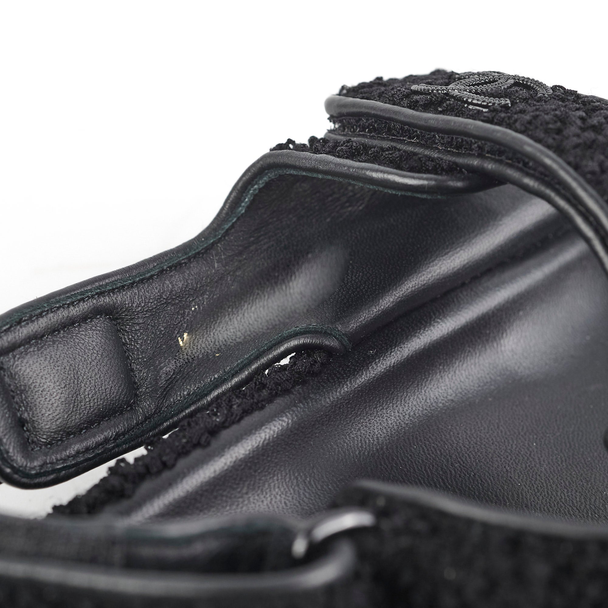 Chanel Black Leather Sandals for Women Size 40 - Luxury Designer Summer Shoes for Beach, Vacation & Evening Out