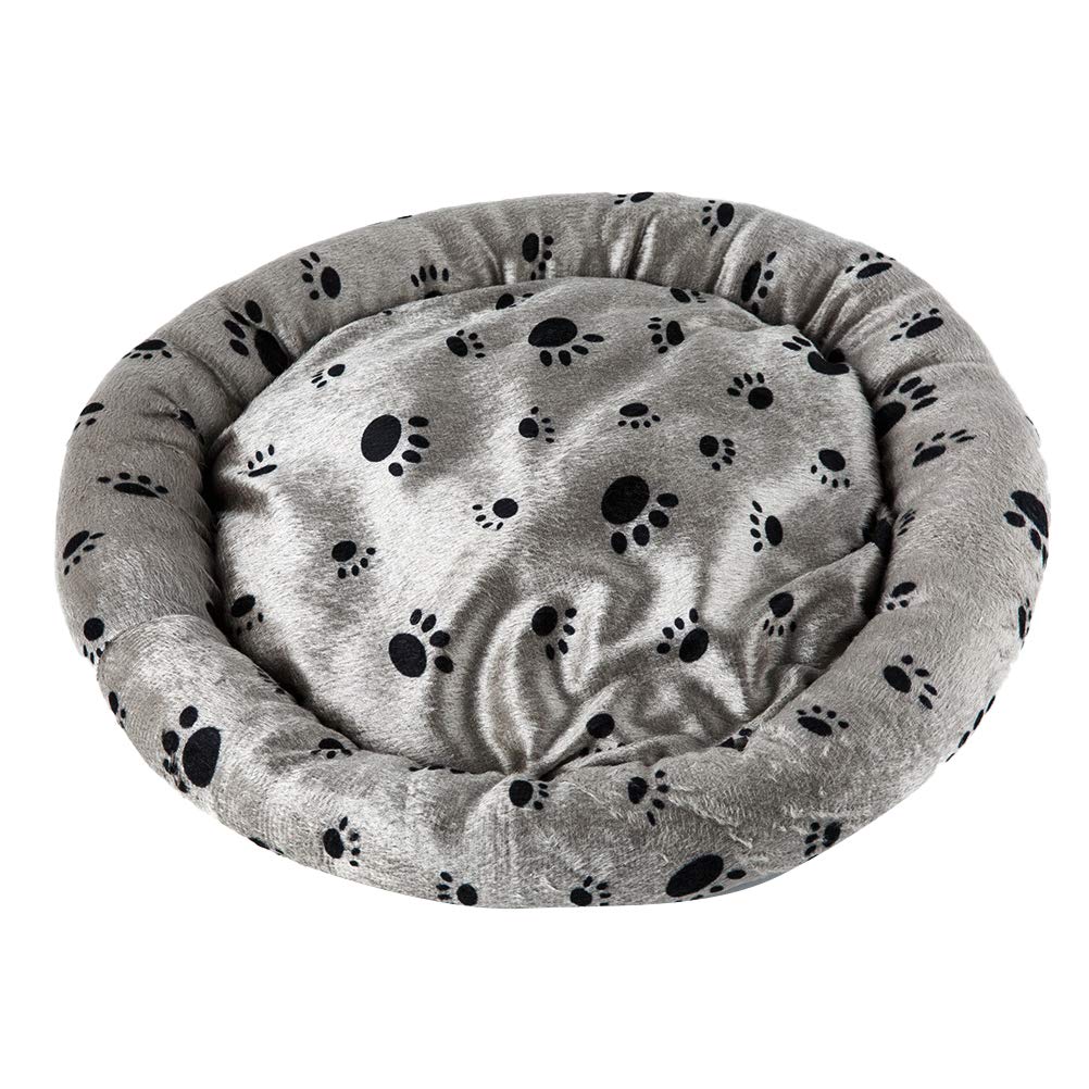 **Heated Pet Mat for Dogs & Cats - Washable Round Cushion with Soft Padding - Perfect for Winter Pet Beds, Crates & Houses - Cozy Warmth for Puppies & Kittens**