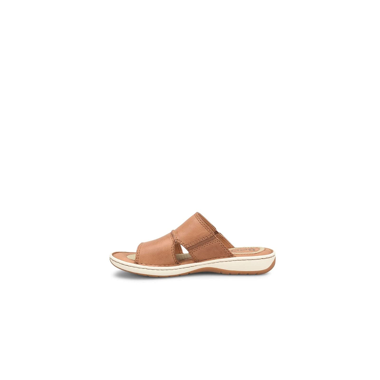 BORN Men's Flores Comfortable Leather Sandals - Lightweight & Breathable for Walking, Beach, and Casual Wear
