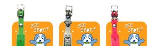 See Spot LED Blinking Dog Collar - High Visibility Safety Collar for Night Walks, Jogging & Outdoor Adventures