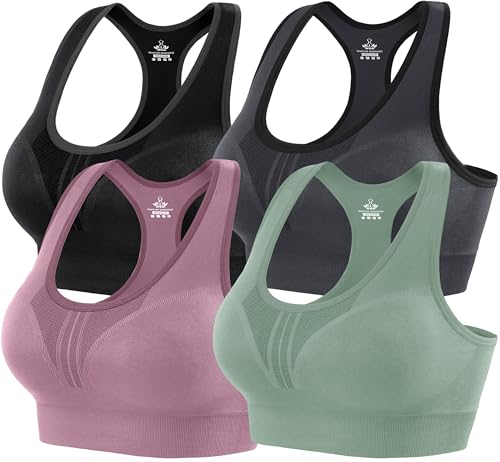 4 Packs-black+pink+grey+green