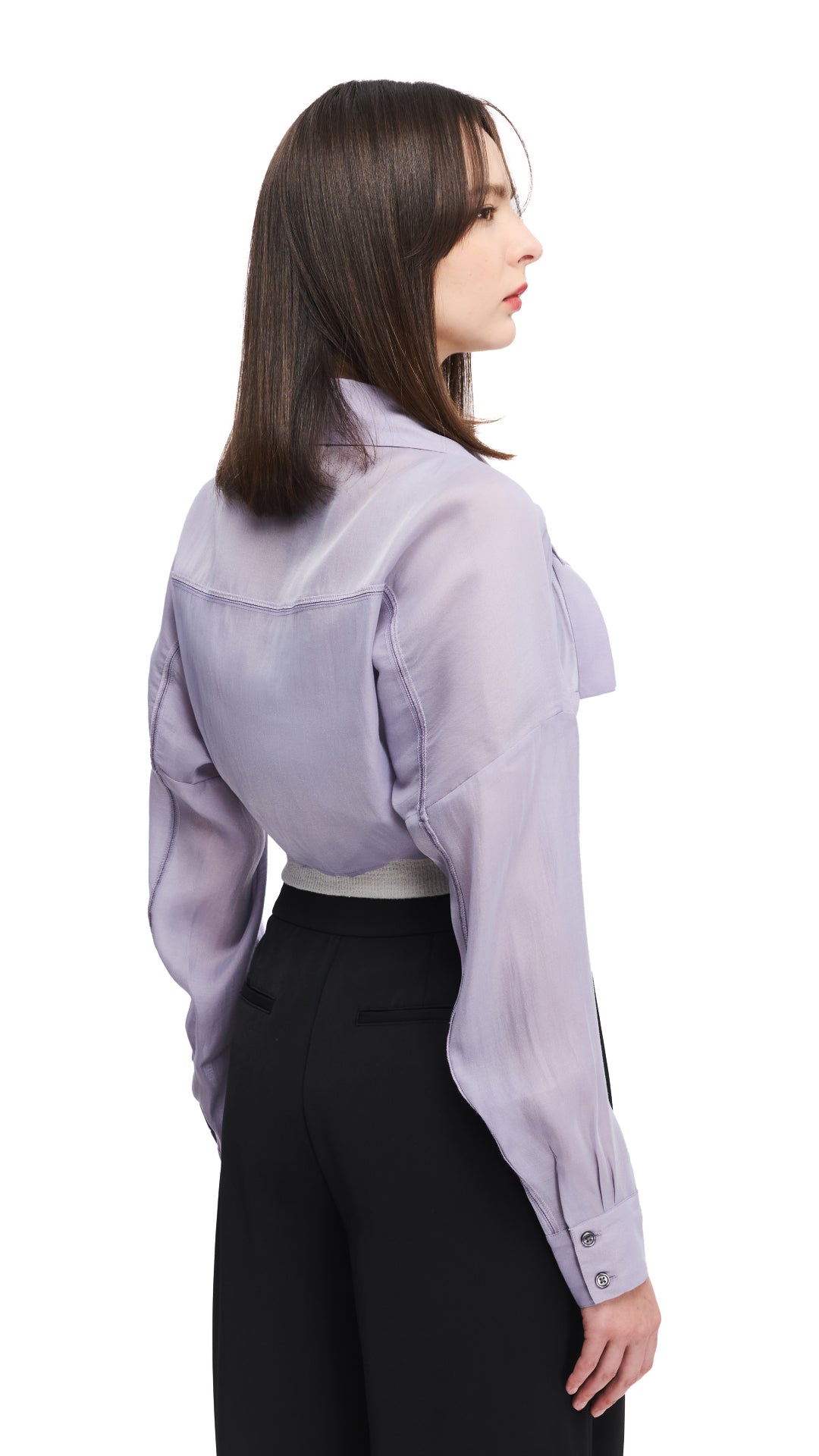 Sheer See-Through Crop Top for Women - Sexy Mesh Short Sleeve Shirt - Perfect for Summer, Beach, Parties & Night Out