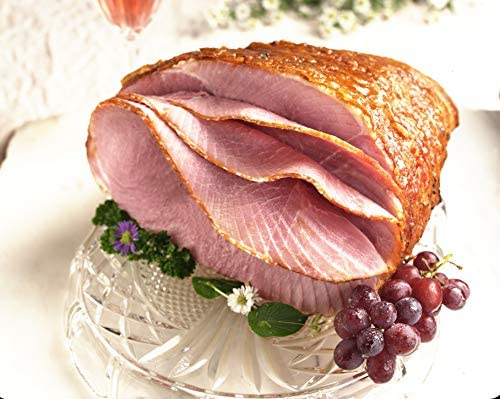 Holiday Honey Glazed Spiral Sliced Gourmet Ham - 8-9 lbs, Feeds 16-18 | Premium Easter Dinner Centerpiece | Perfect for Holiday Gatherings & Family Feasts