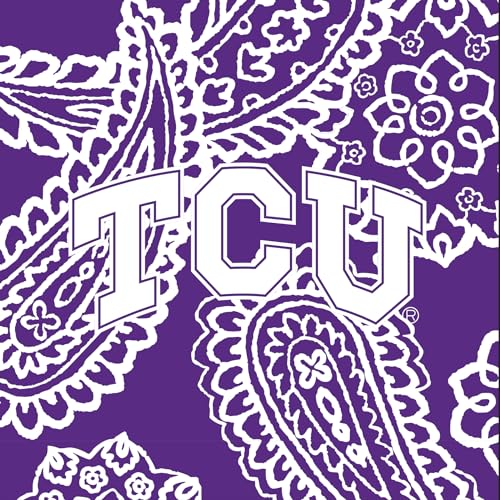 Texas Christian University Purple/White Bandana