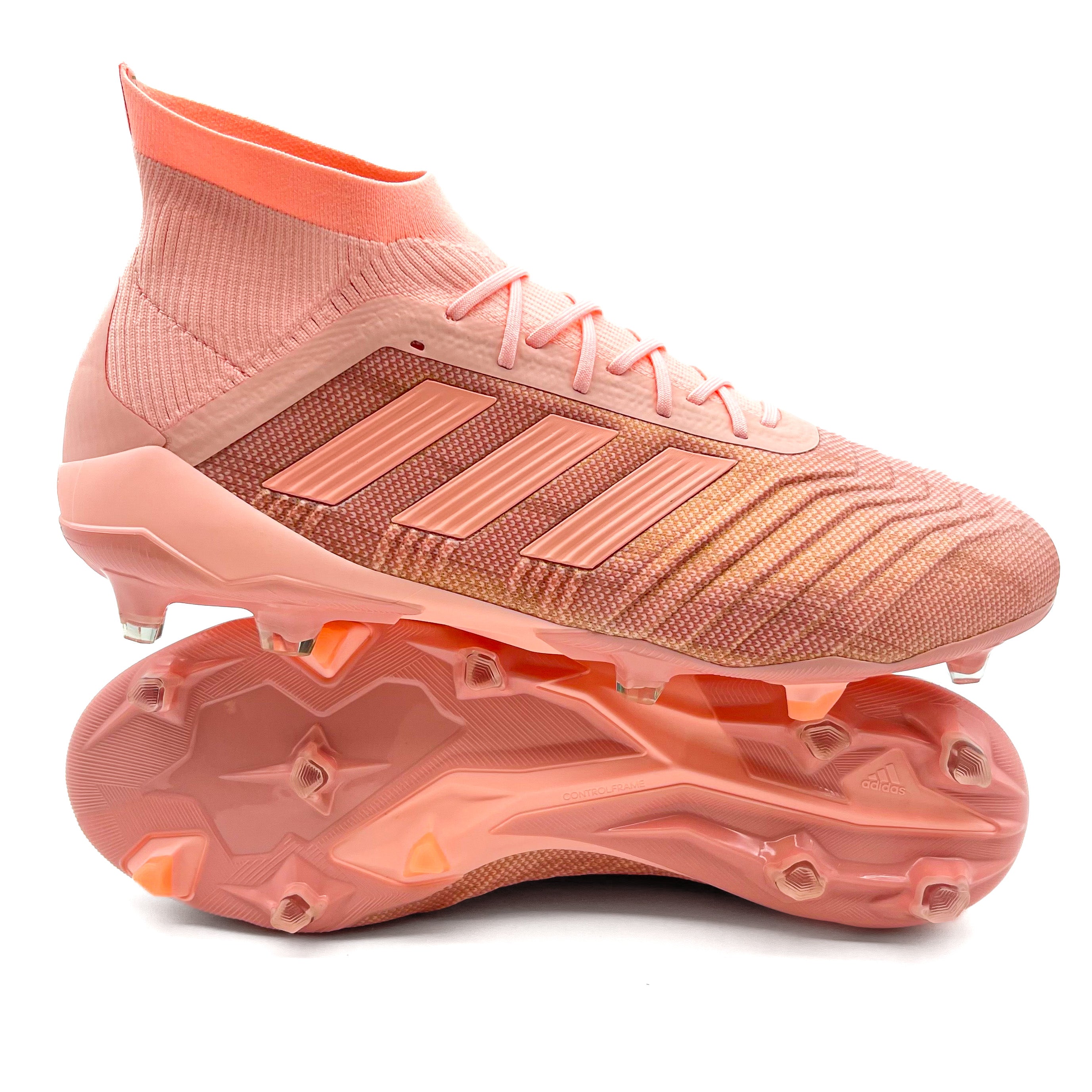 Adidas Predator 18.1 FG Soccer Cleats - Trace Pink | Firm Ground Football Boots for Men | Perfect for Turf Matches & Training Sessions