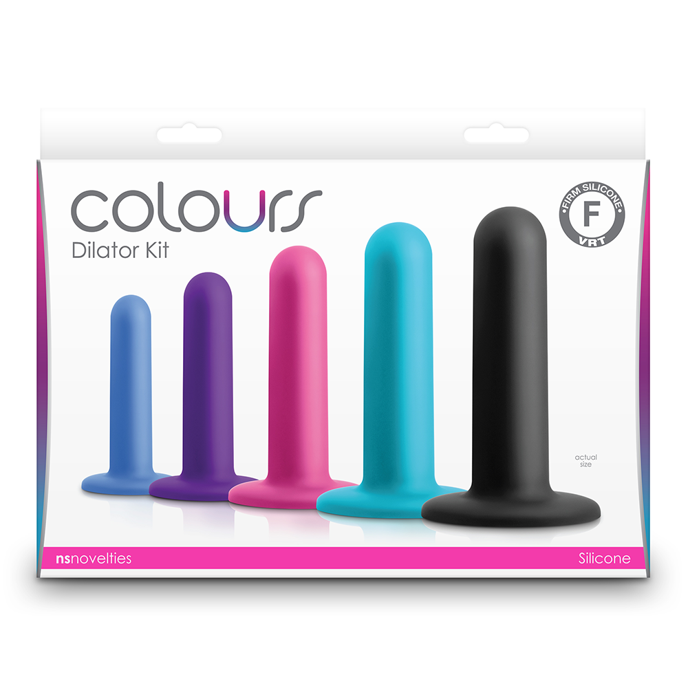 Firm Silicone Suction Cup Dilator Kit - Medical Grade Kegel Exercise Trainer for Women's Pelvic Floor Therapy & Postpartum Recovery - Perfect for Home Use and Physical Therapy