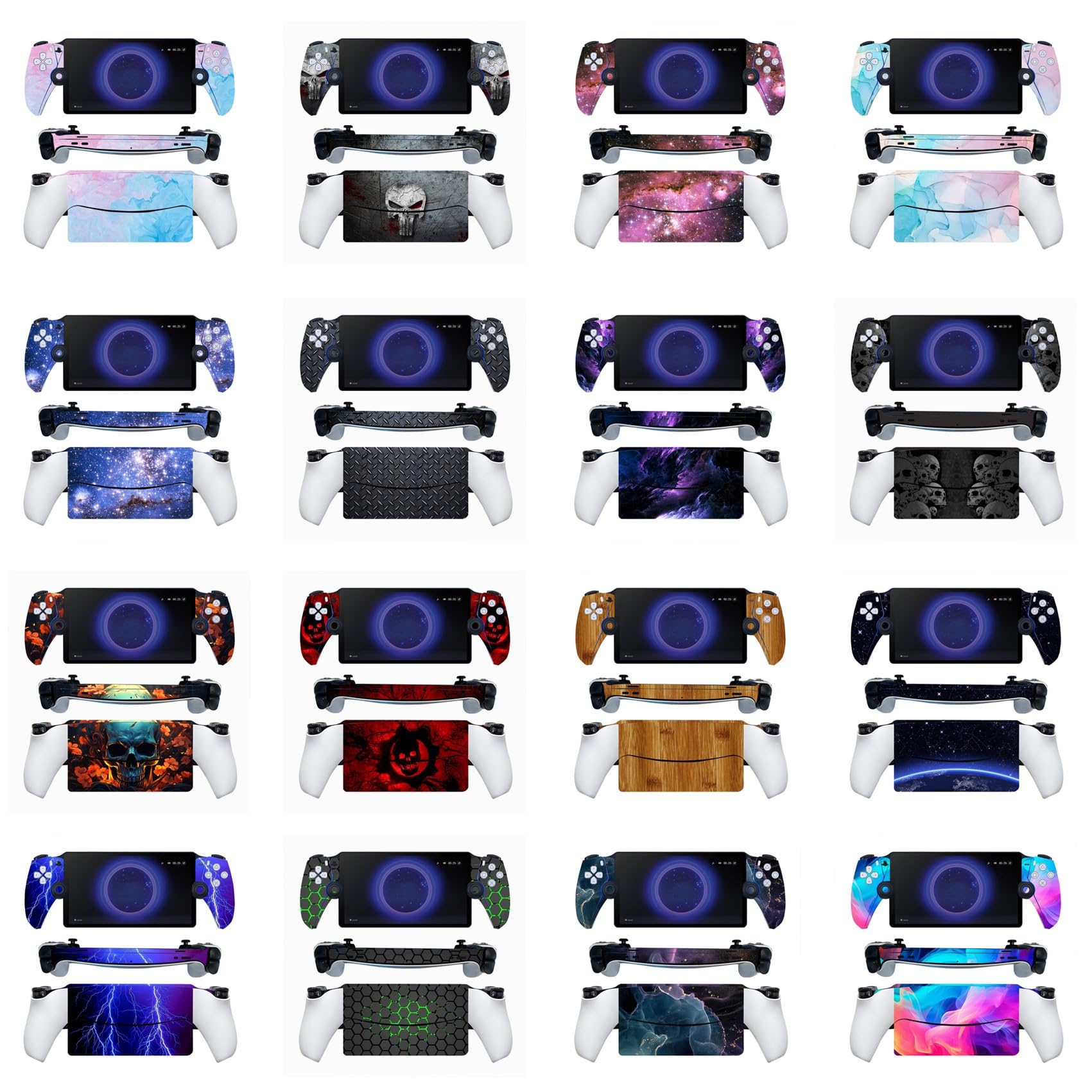PS5 Controller Skin for Playstation Portal - Vinyl Sticker Protective Wrap Decal Cover Accessories for PS5 Portal (Earth Design) - Perfect for Gaming Protection & Customization