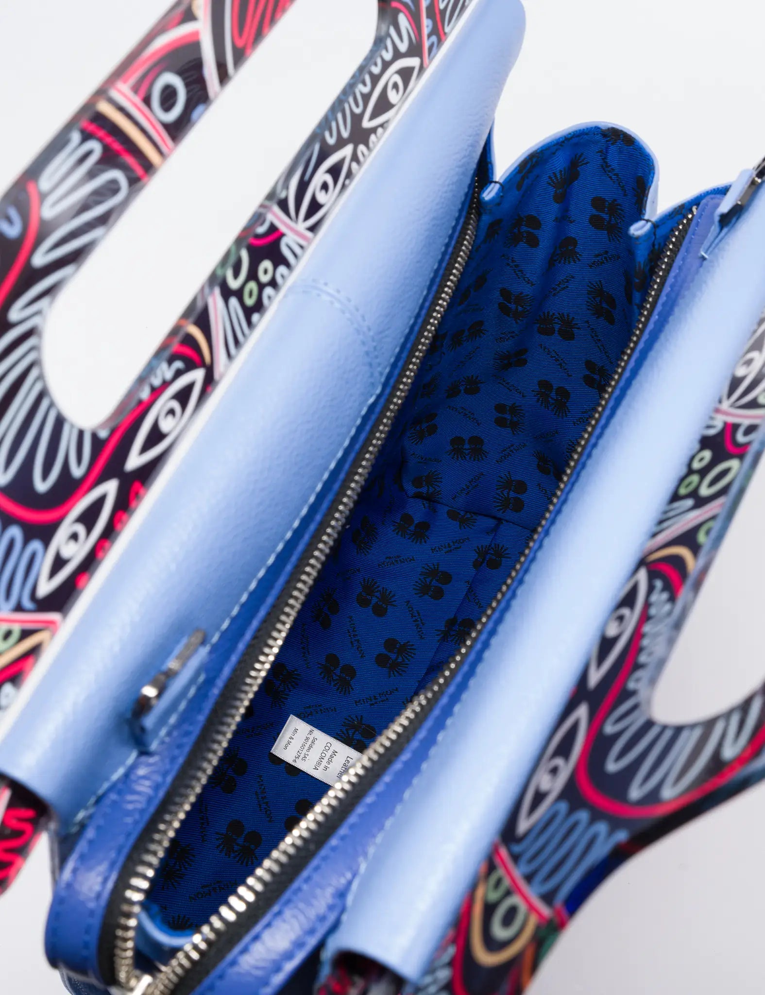 Manuel Vista Blue Leather Crossbody Handbag for Women - Stylish Shoulder Purse with Adjustable Strap by Studio O.C.T.O | Perfect for Work, Travel & Everyday Use