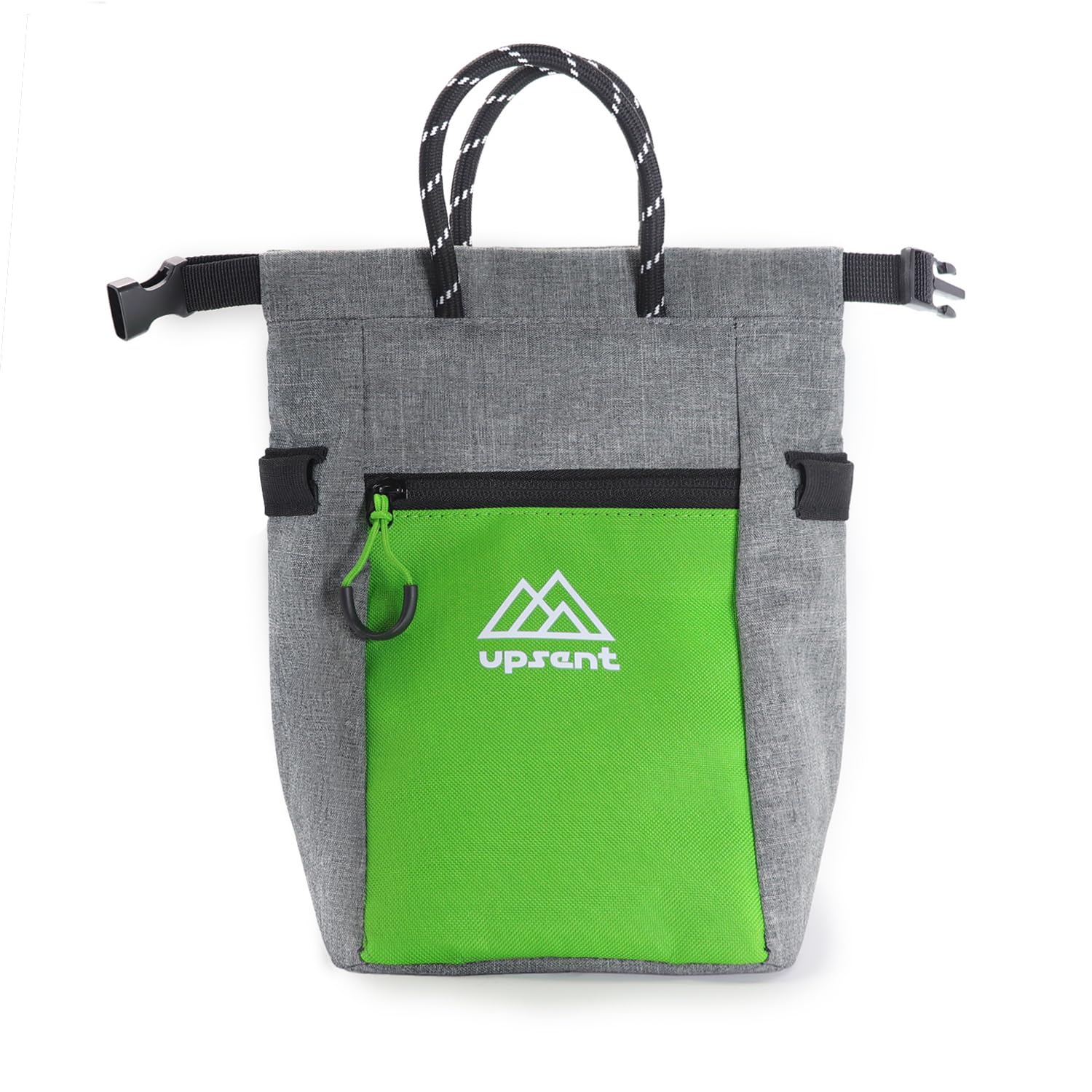 UpSent Large Bouldering Chalk Bucket with Magnetic Closure - Premium Rock Climbing Chalk Bag for Indoor & Outdoor Climbing, Bouldering, Gymnastics & Weightlifting - Perfect for Climbers & Athletes
