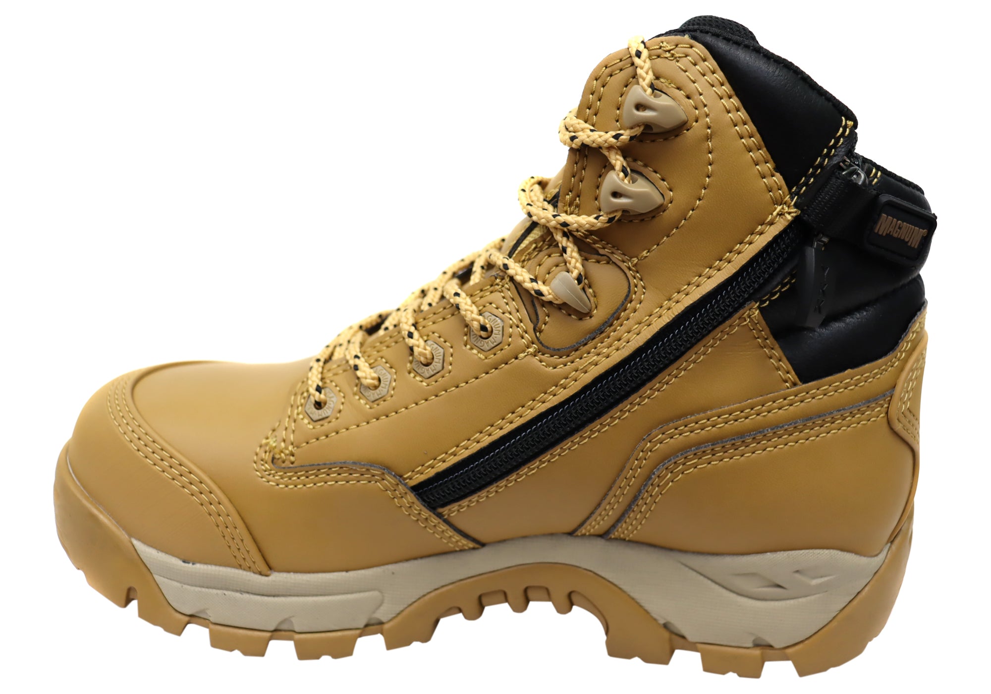 Magnum Men's Waterproof Precision Max SZ CT WPI Safety Work Boots - Heavy Duty Construction & Industrial Use for Outdoor Work