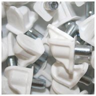 WidgetCo 5mm White Shelf Pins - Heavy Duty Cabinet Hardware for Kitchen, Closet & Office Organization (Pack of 50) - Perfect for DIY Furniture Assembly and Home Storage Solutions