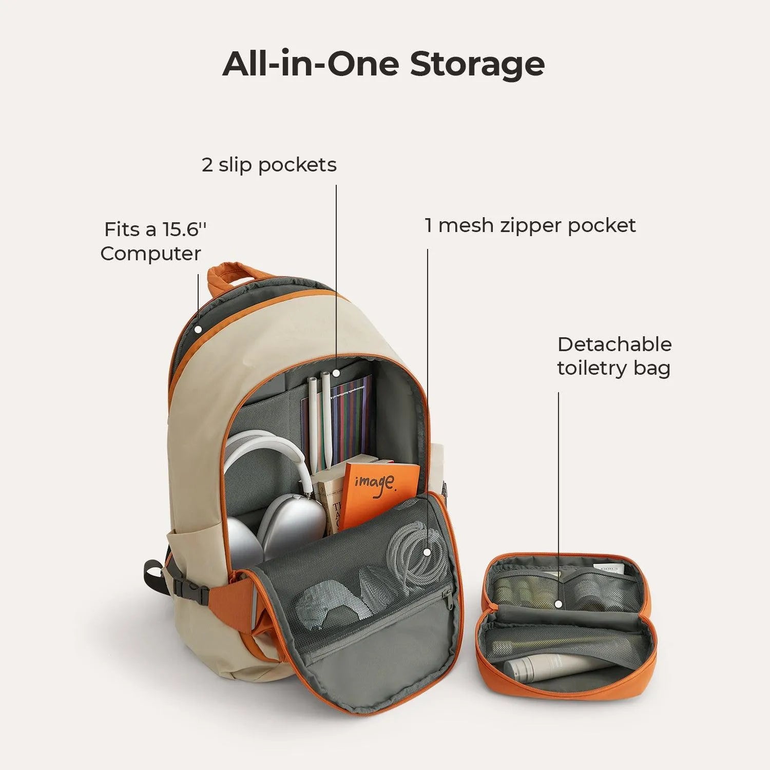 Soar 25L Waterproof Hiking Backpack Set - Lightweight Travel Daypack for Outdoor Adventures, Camping & College Students