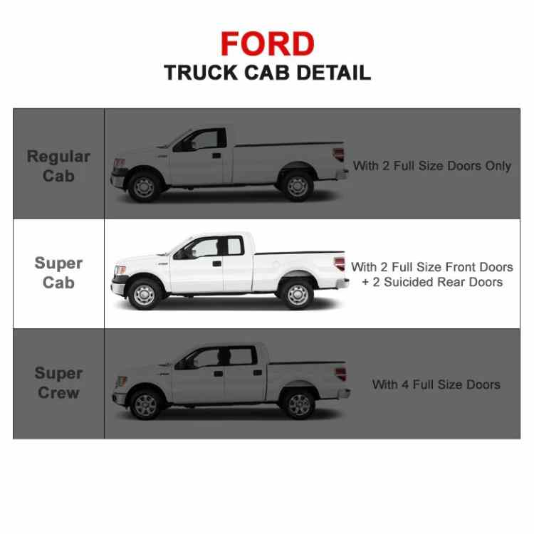 2009-2014 Ford F150 Extended Super Cab 6