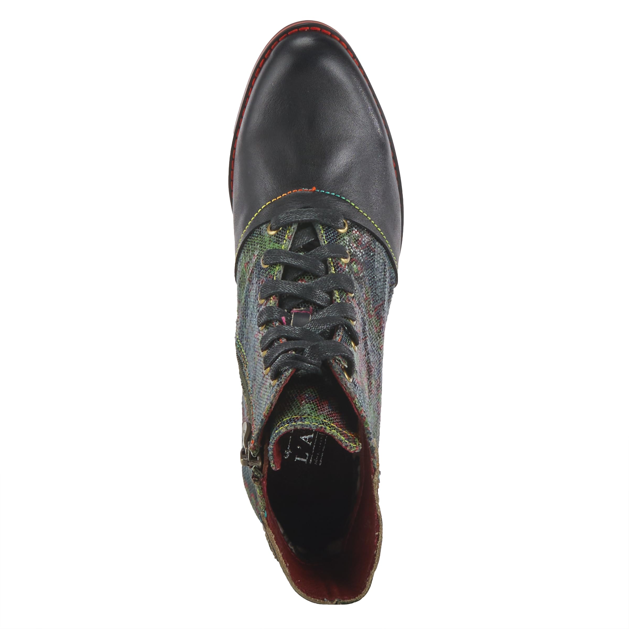 Spring Step L'Artiste Benatar Women's Western Booties - Stylish Lace-Up & Zipper Ankle Boots for Everyday Wear, Country Outfits & Fall Fashion