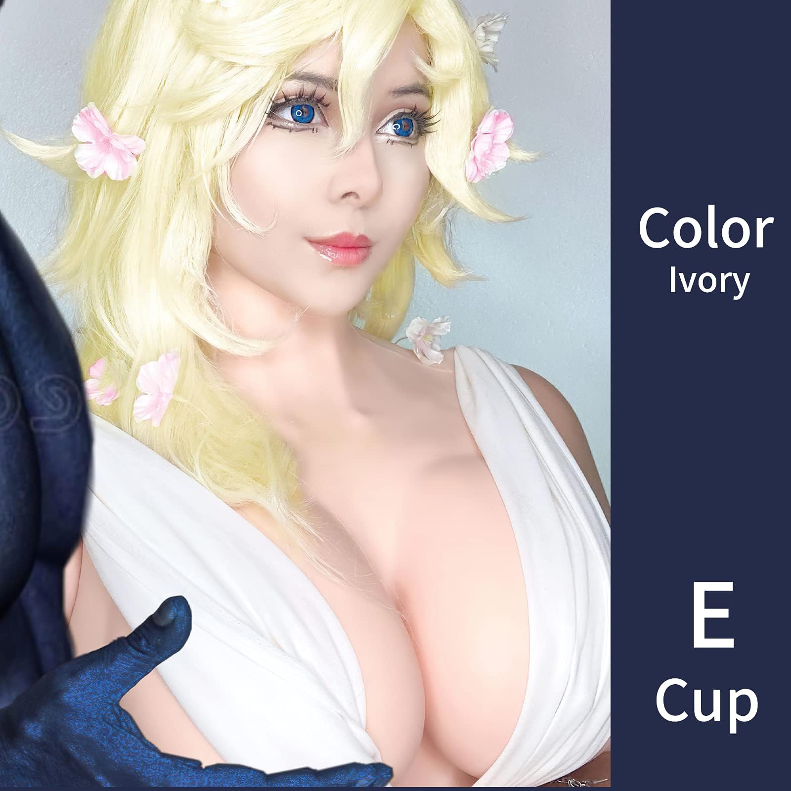 Premium Silicone Breastplate - Realistic Fake Boobs for Crossdressing, Cosplay & Drag Shows | Comfortable & Natural-Looking Breast Forms | Perfect for Halloween, Theater & Costume Parties