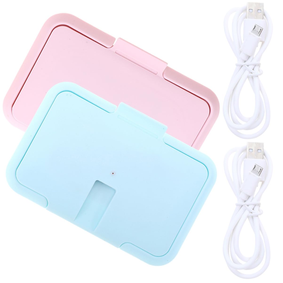 VICASKY 8-Pack Travel Wipe Warmer Dispenser - Portable Baby Wipes Heater for On-the-Go Parents | Perfect for Diaper Changes, Traveling, and Outdoor Adventures
