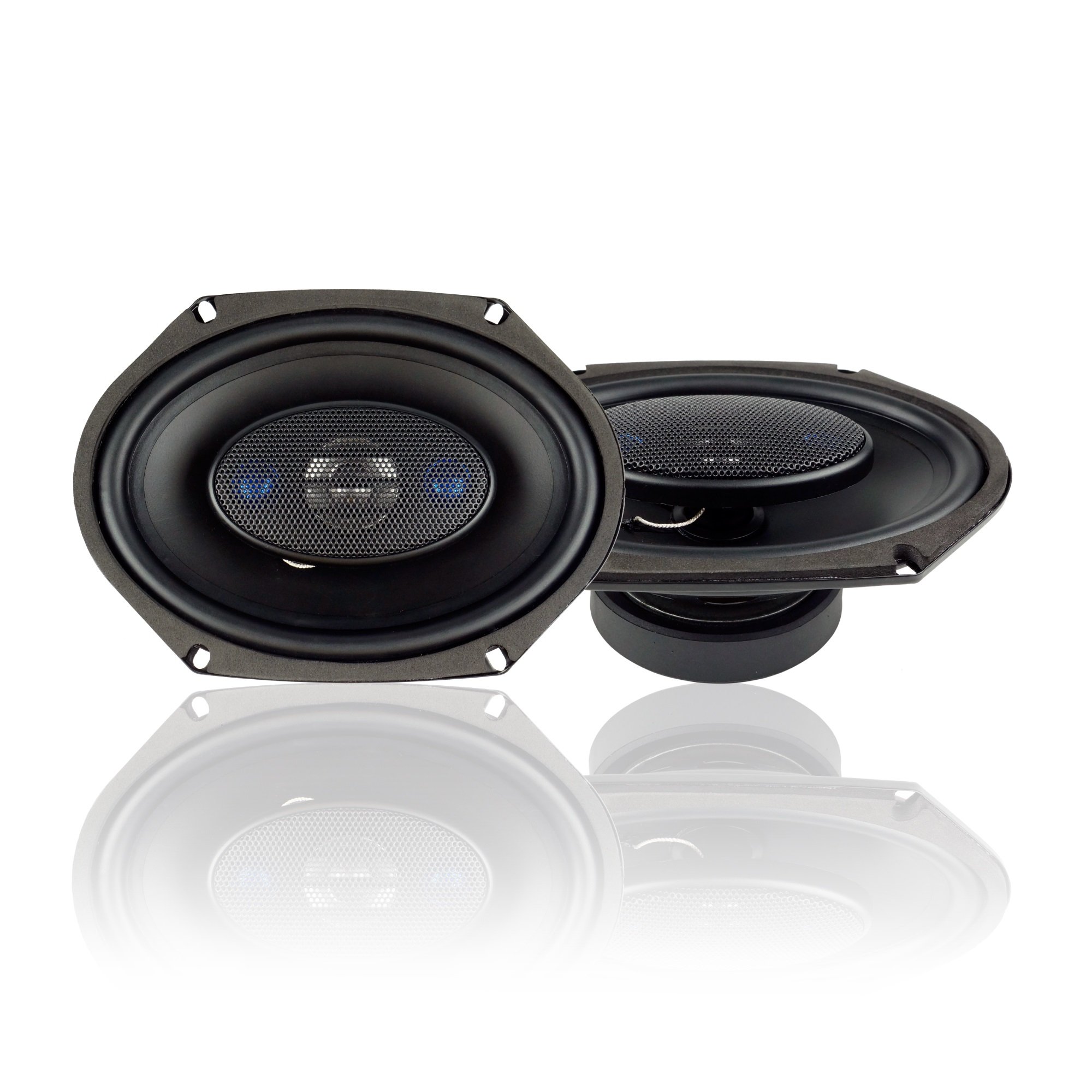 Blaupunkt 6 x 8-Inch 300W 4-Way Coaxial Car Audio Speakers (Pair) - Premium Sound for Cars, Trucks & SUVs - Perfect for Road Trips & Music Lovers
