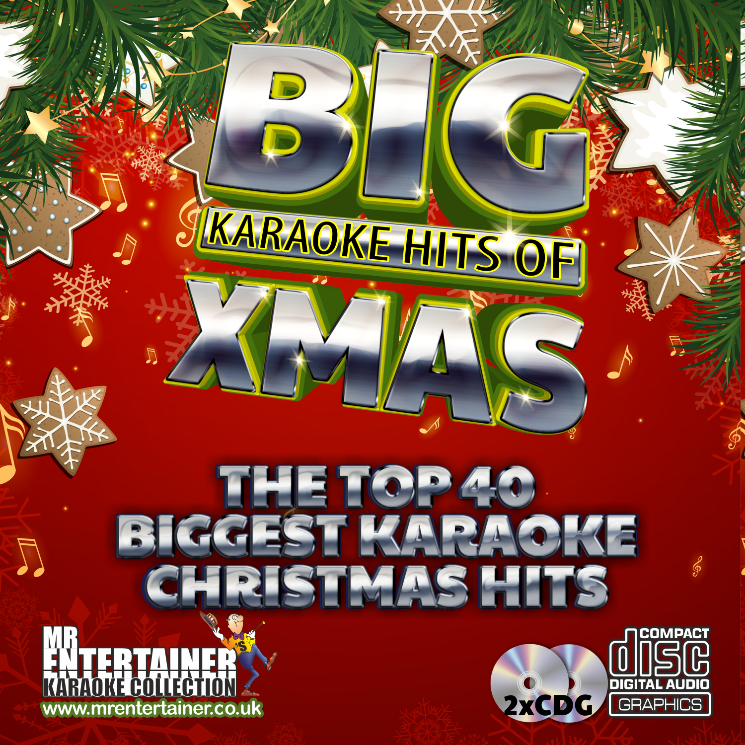 Mr Entertainer Big Karaoke Hits of Christmas - Best Holiday Sing-Along Songs for Parties & Family Gatherings