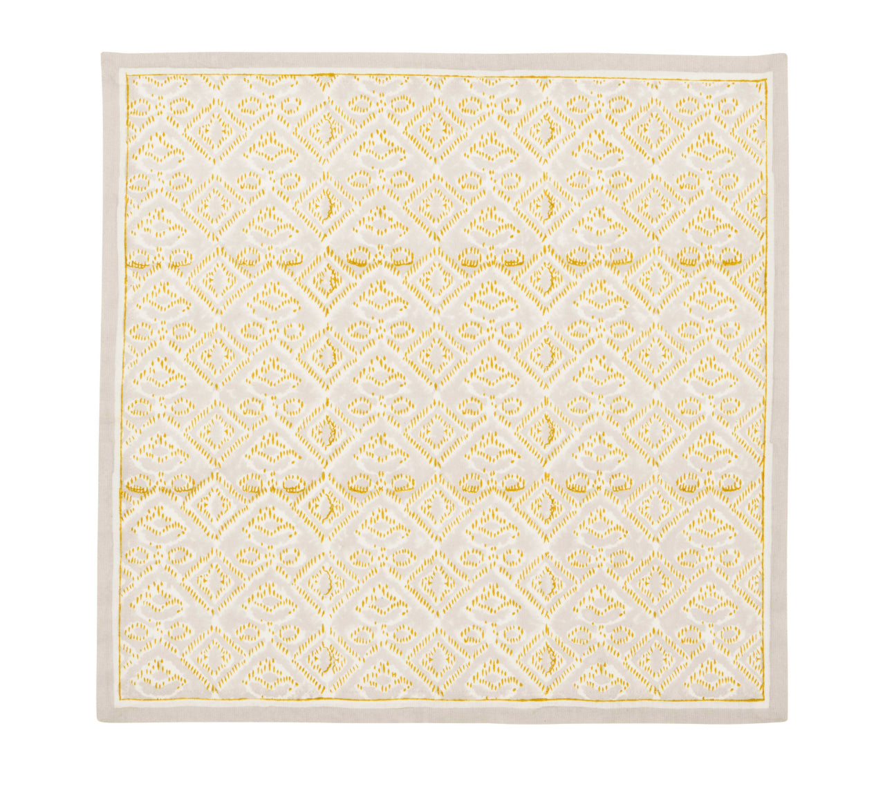 Natural & Gray Alfresco Napkins - Premium Outdoor Dining Cloth for Picnics, BBQs, and Garden Parties
