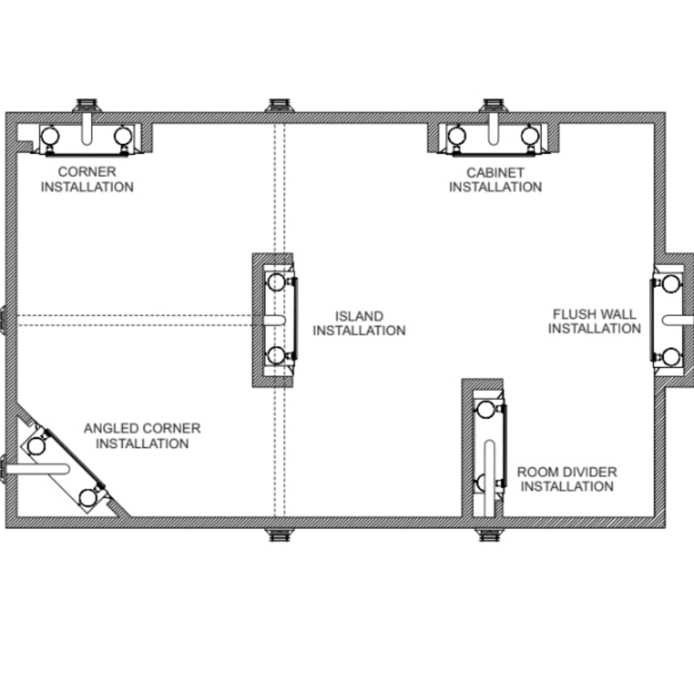 Empire Loft 36 Inch Direct Vent Gas Fireplace - DVL36 - Modern Home Heating Solution for Living Rooms & Bedrooms