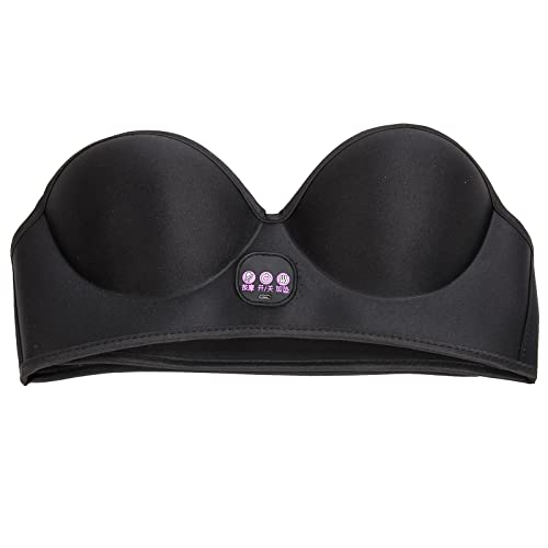 Electric Breast Massager - USB Wireless Vibration Bust Enhancer with Heat Therapy for Firming & Enlargement | Anti-Sagging Chest Care | Perfect for Home Spa, Postpartum Recovery & Self-Care Routines