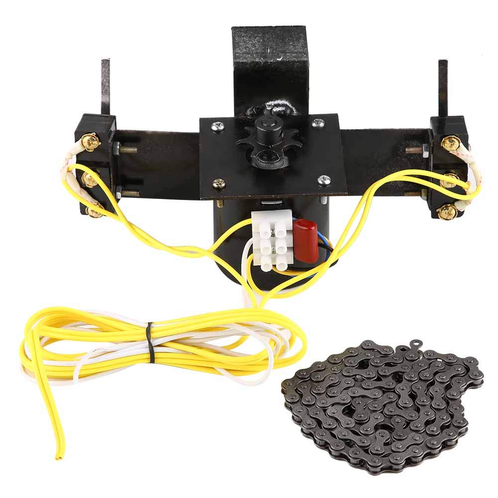 Horoper Automatic Egg Turning Motor System - 220V Industrial Incubator Accessory with 100cm Chain for Poultry Hatching, Egg Incubation & Chicken Farm Use