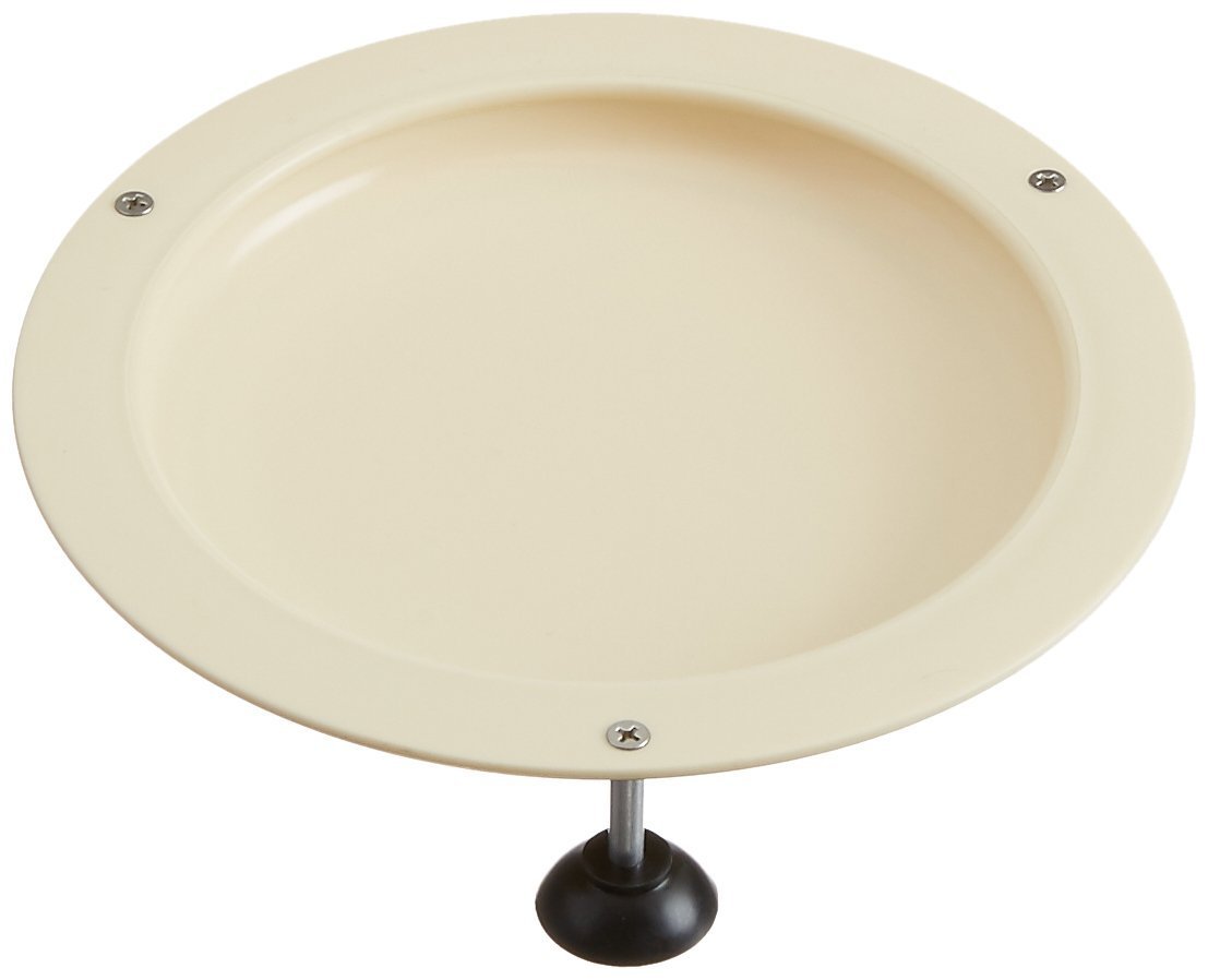 Sammons Preston 55500 Non-Slip Suction Plate for Kids & Adults - BPA-Free Plastic Divided Plate with Strong Suction Cups for Secure Mealtime - Perfect for High Chairs, Wheelchairs & Special Needs Dining
