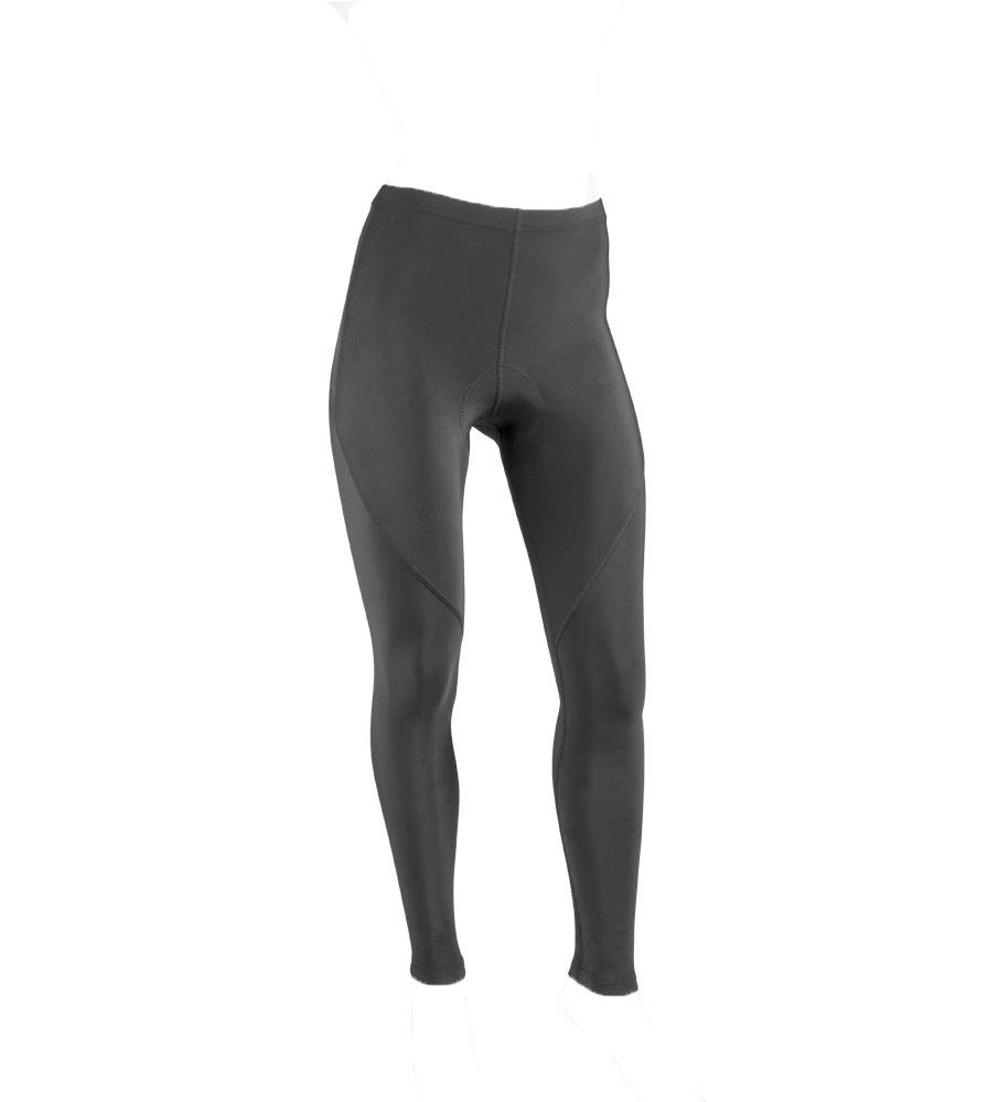 Women's High-Performance Padded Cycling Tights - Compression Spandex Bike Shorts for Women - Made in USA - Perfect for Road Cycling, Spinning & Indoor Workouts