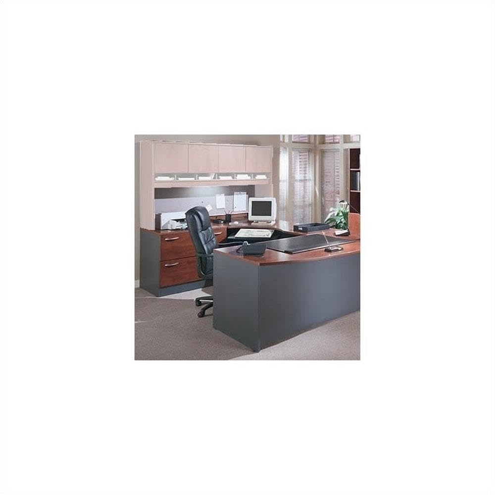 BBF Series 3-Piece U-Shaped Left Corner Computer Desk - Home Office Workstation for PC, Laptop & Gaming Setup