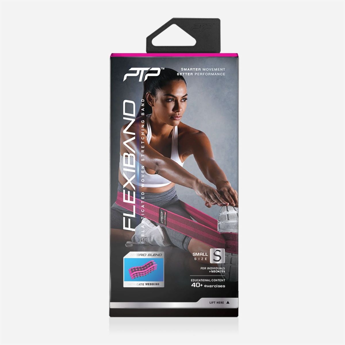 PTP Flexiband Small - Adjustable Resistance Band for Home Workouts, Physical Therapy & Fitness Training - Perfect for Strength Training, Yoga & Rehabilitation Exercises