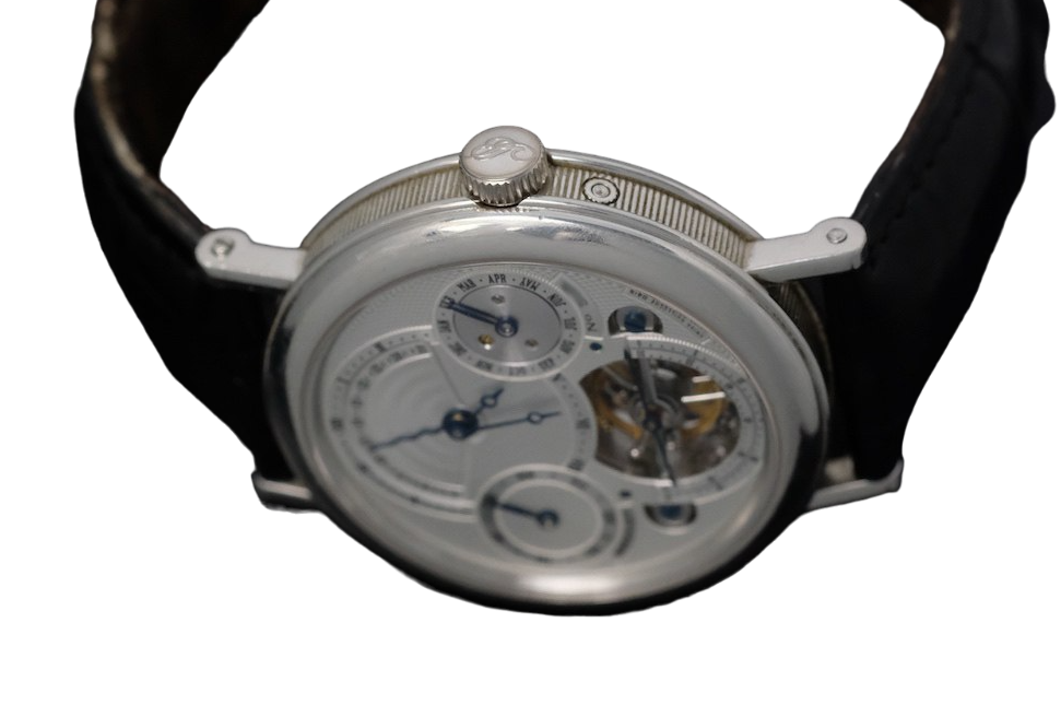 Breguet Tourbillon Classique Grande Complications Platinum Men's Watch - Luxury Swiss Automatic Timepiece for Collectors & Business Professionals - Perfect for Formal Events & Investment