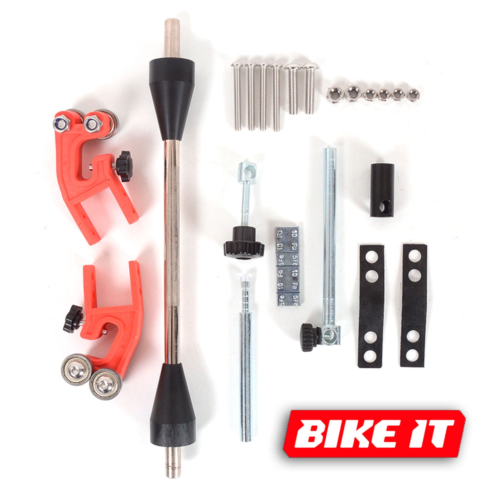 Foldable & Portable Wheel Balancer Stand - Professional Bike Wheel Truing Tool for Motorcycle & Bicycle Repair - Perfect for Home Garage, Bike Shops & Roadside Maintenance