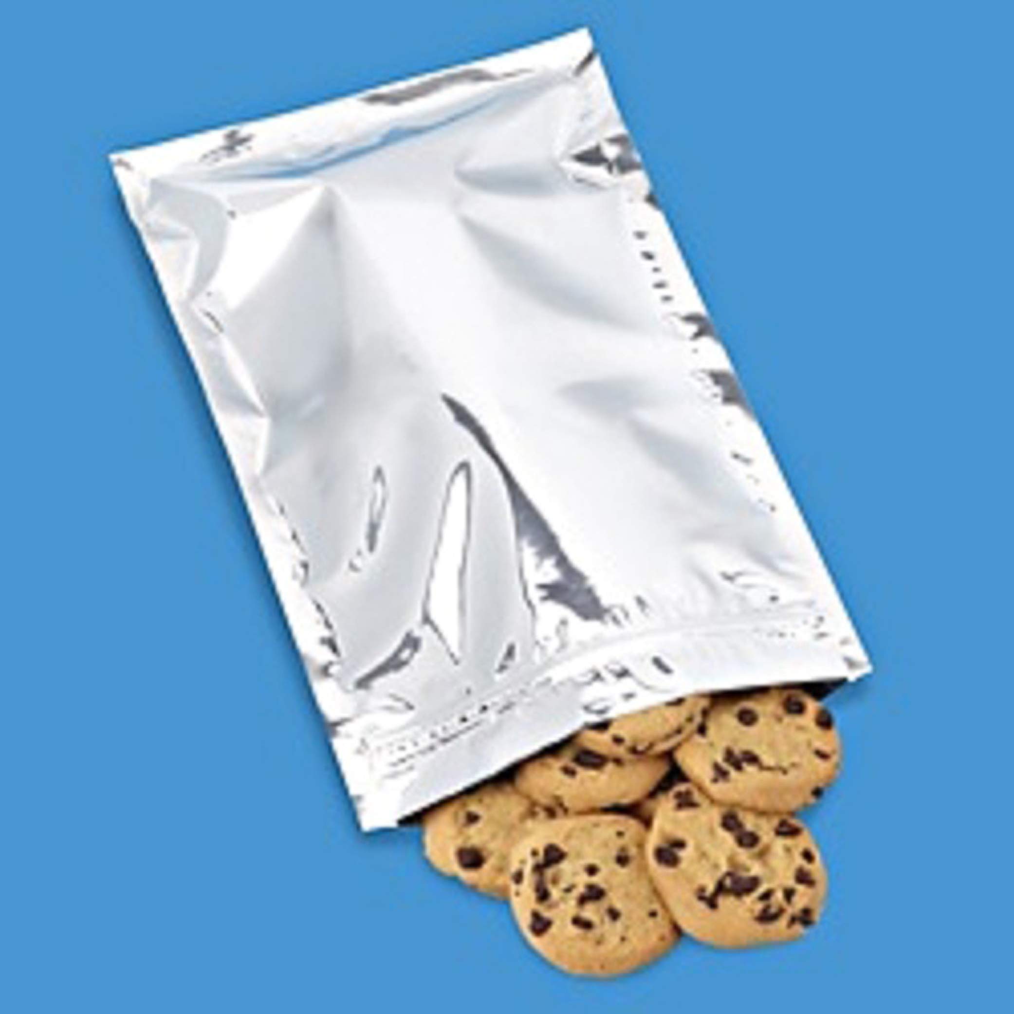 Premium Mylar Food Storage Bags 6x10 Inches - 50 Pack Reclosable Zipper Bags for Long Term Food Preservation, Emergency Supplies, Camping & Meal Prep - Airtight & Moisture Proof