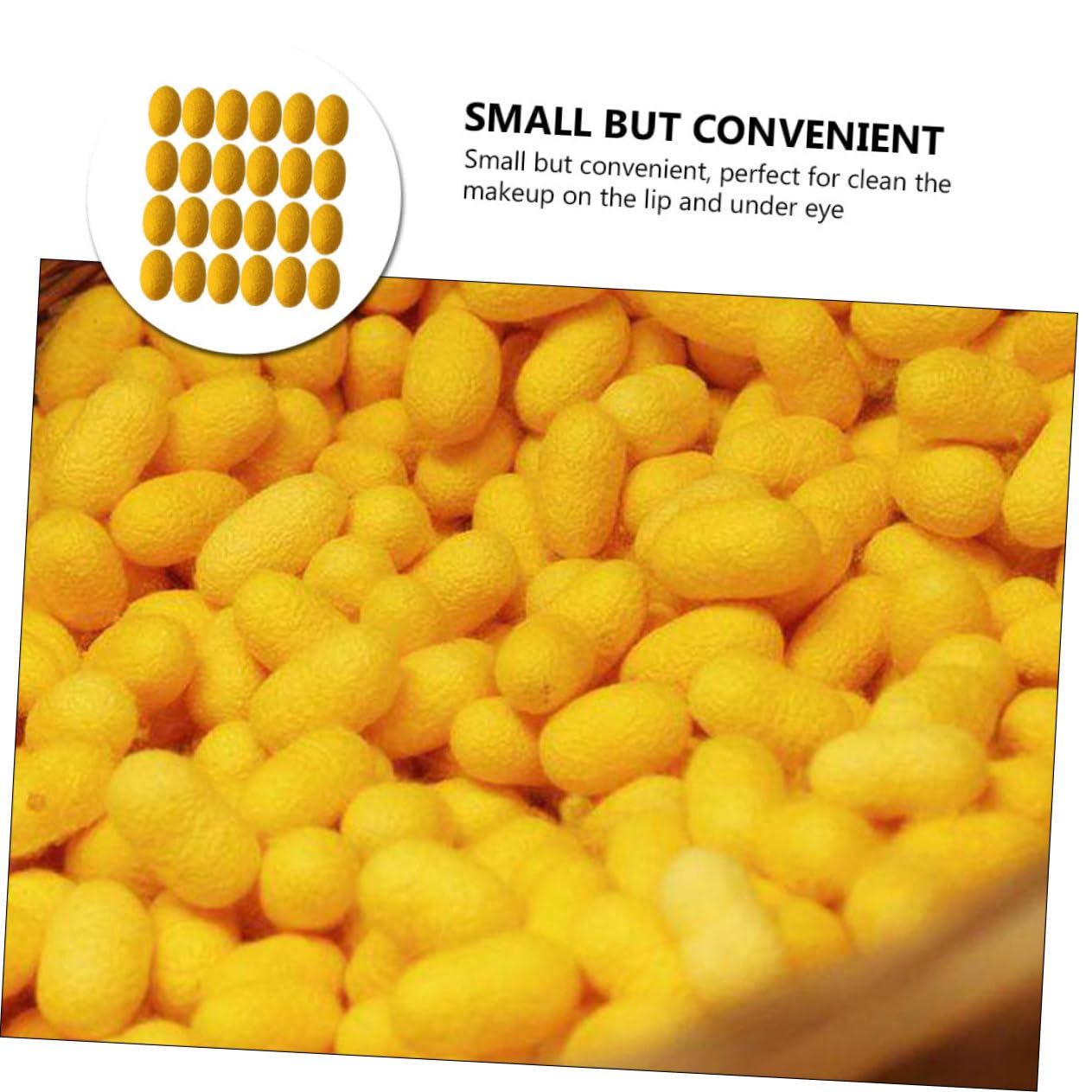 150 Pcs Natural Silk Facial Scrub Balls - Organic Silkworm Silk Exfoliator for Wrinkle Removal & Blackhead Cleansing | Gentle Skin Care for Face & Body | Perfect for Spa, Home Beauty Routine & Travel